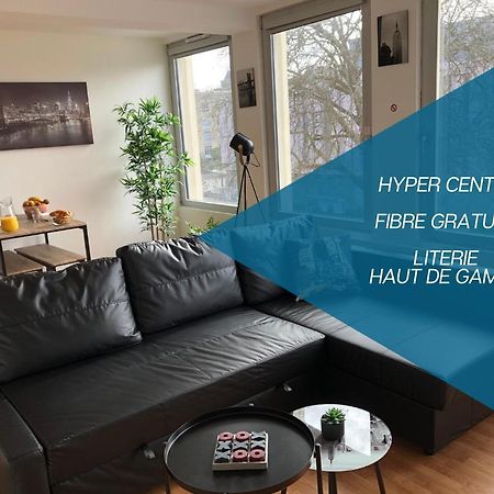 Hyper Centre - Wifi Fibre Gratuit - Jergweloh - Le New Yorkais Apartamento Caen Exterior foto