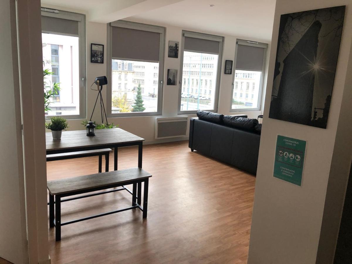 Hyper Centre - Wifi Fibre Gratuit - Jergweloh - Le New Yorkais Apartamento Caen Exterior foto